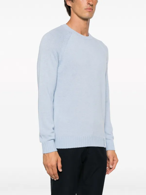 Boggi Milano logo-patch crew-neck Jumper - Farfetch