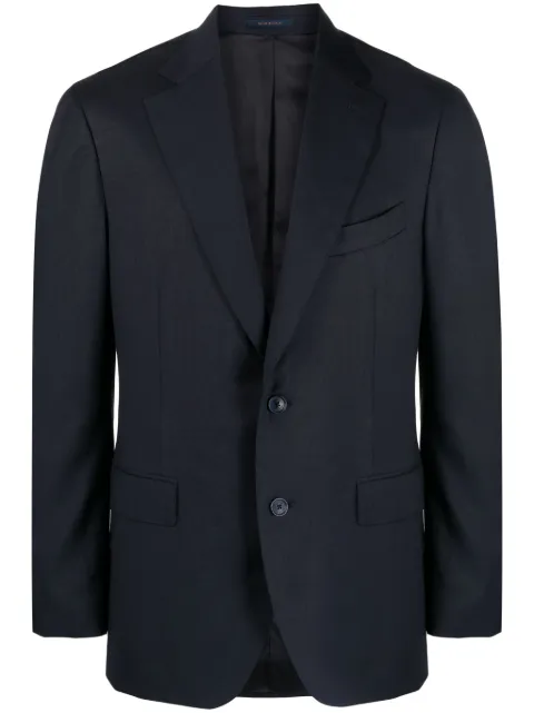 Boggi Milano single-breasted wool blazer