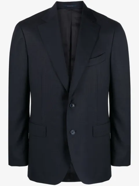 Boggi Milano single-breasted wool blazer