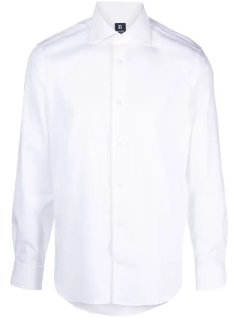 Boggi Milano Pin Point cotton shirt