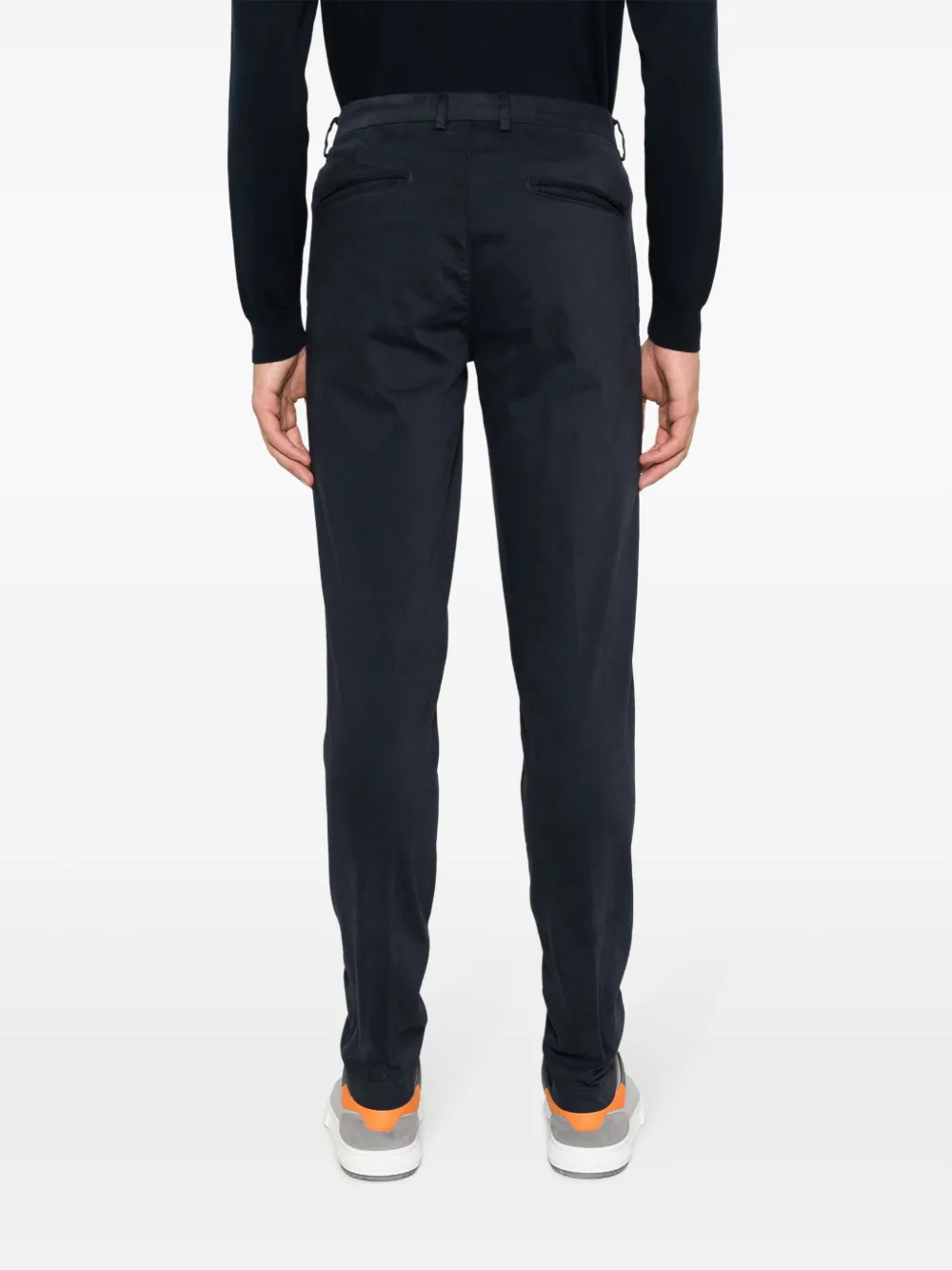 Boggi Milano Straight chino Blauw