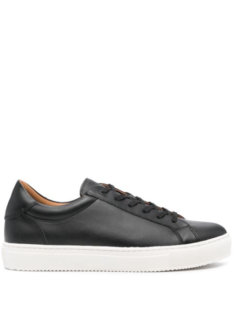 Boggi Milano panelled leather sneakers Men