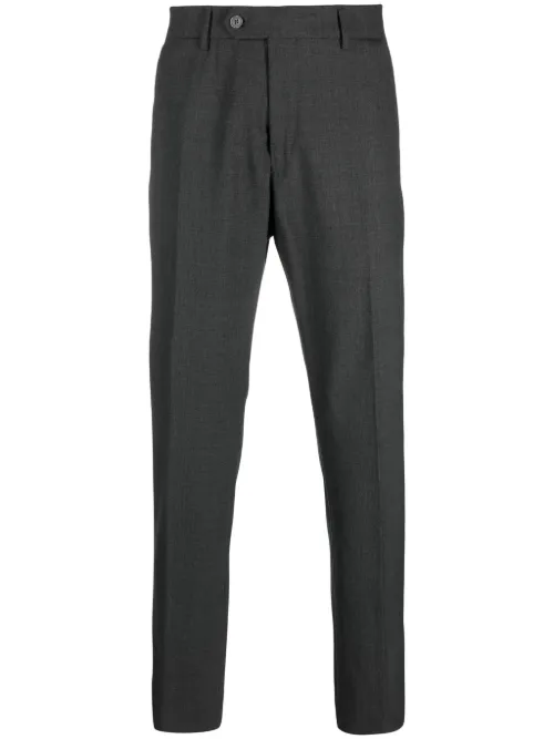 Pantalon de costume à design chiné - Boggi Milano - Modalova