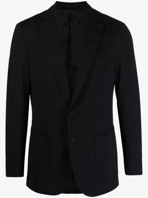 Boggi Milano peak-lapels single-breasted blazer
