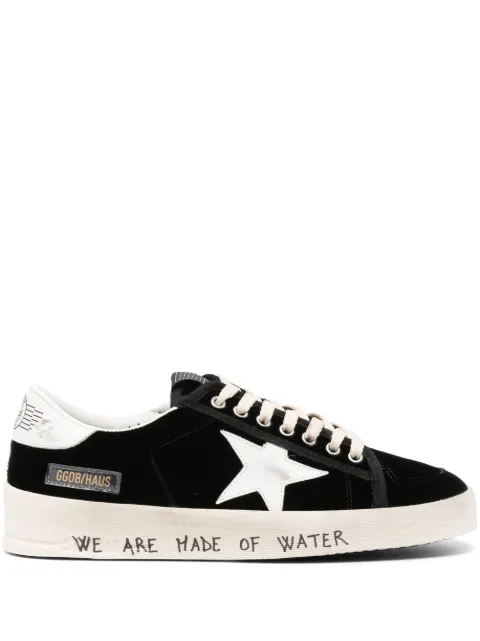 Golden Goose x Novembre Stardan velvet sneakers