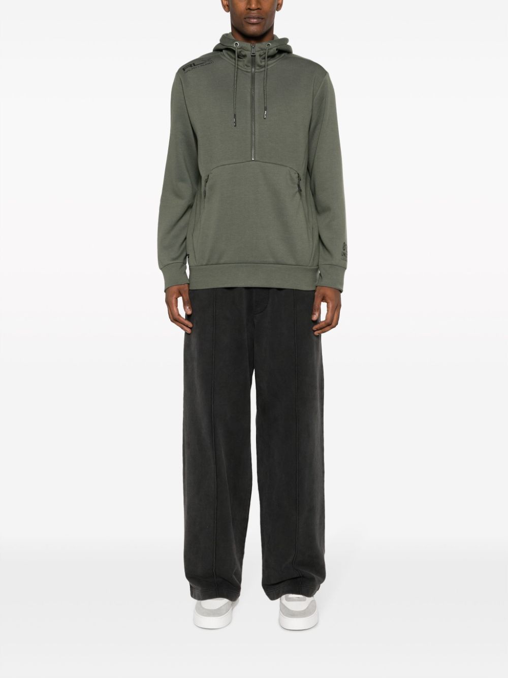 Polo Ralph Lauren half-zip drawstring hoodie - Green