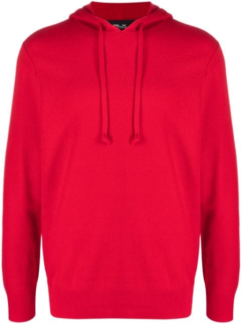 RLX Ralph Lauren hoodie en cachemire à lien de resserrage
