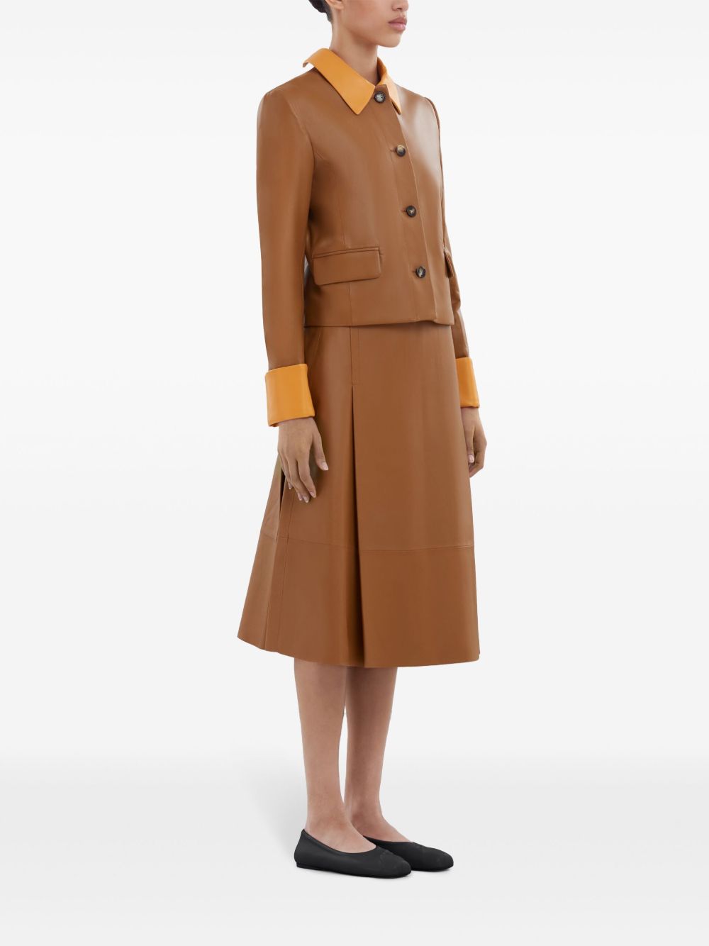 Affordable Marni contrasting cuffs jacket Women