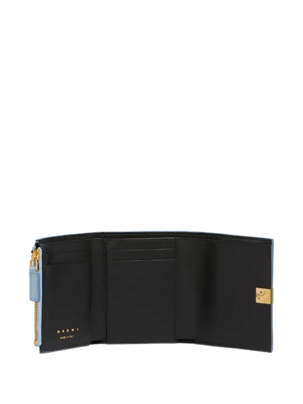 Marni 三つ折り財布 | ブルー | FARFETCH JP