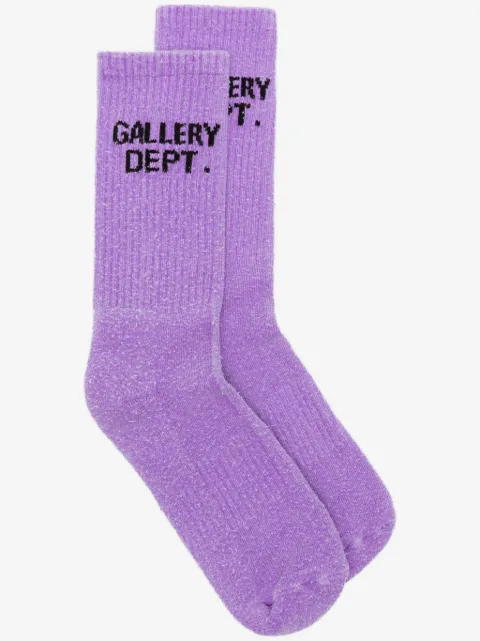 GALLERY DEPT. Clean logo intarsia-knit socks