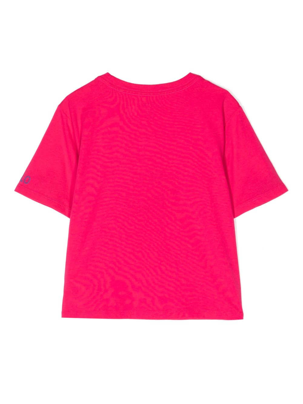 Ralph Lauren Kids Polo Pony embroidered-design T-shirt - Roze