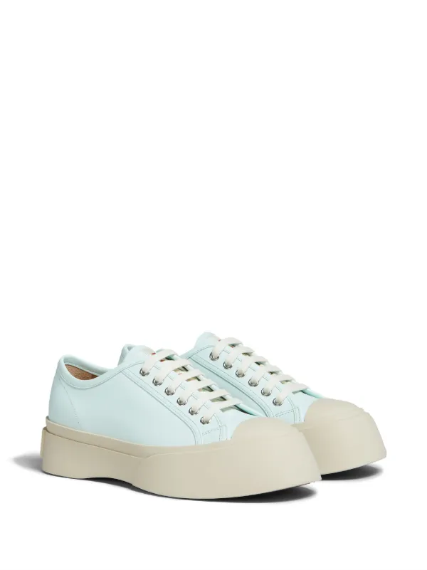 大人カジュアル【Marni】PABLO スニーカー ライトブルー ライトブルー デニム製 Pablo レースアップスニーカー | Marni