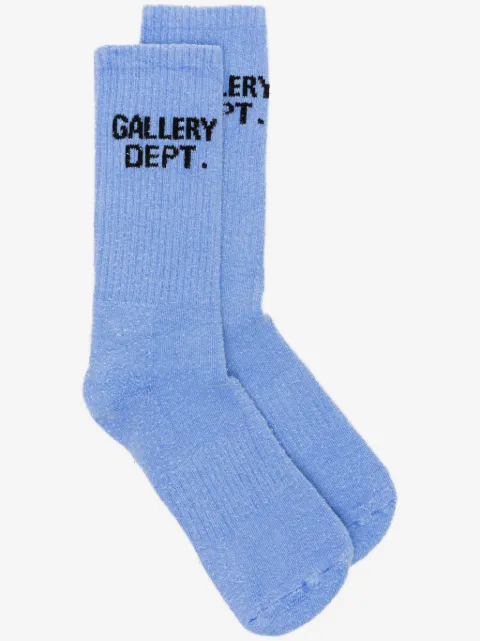 GALLERY DEPT. Clean logo intarsia-knit socks