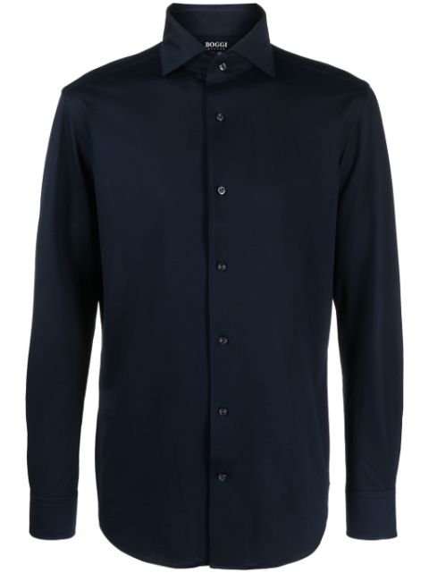 Boggi Milano long-sleeve button-up shirt Men