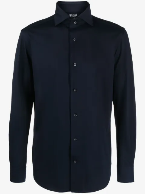 Boggi Milano long-sleeve button-up shirt