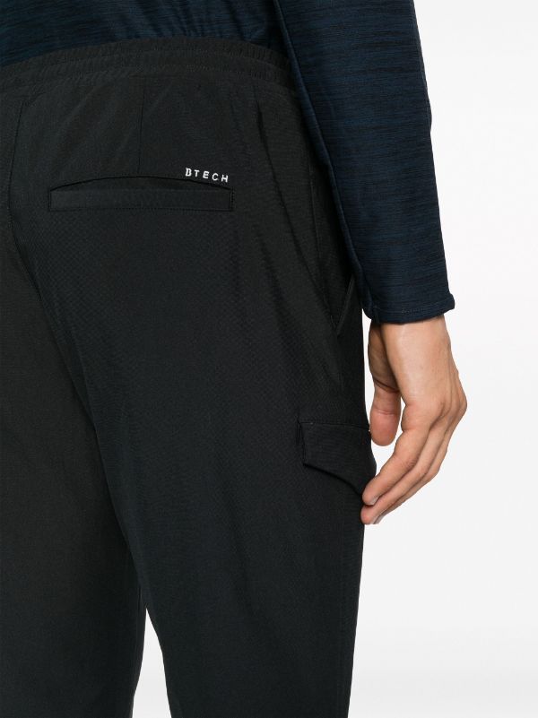 Warp Stretch Cargo Jogger Black