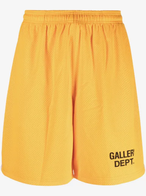 GALLERY DEPT. logo-print track shorts