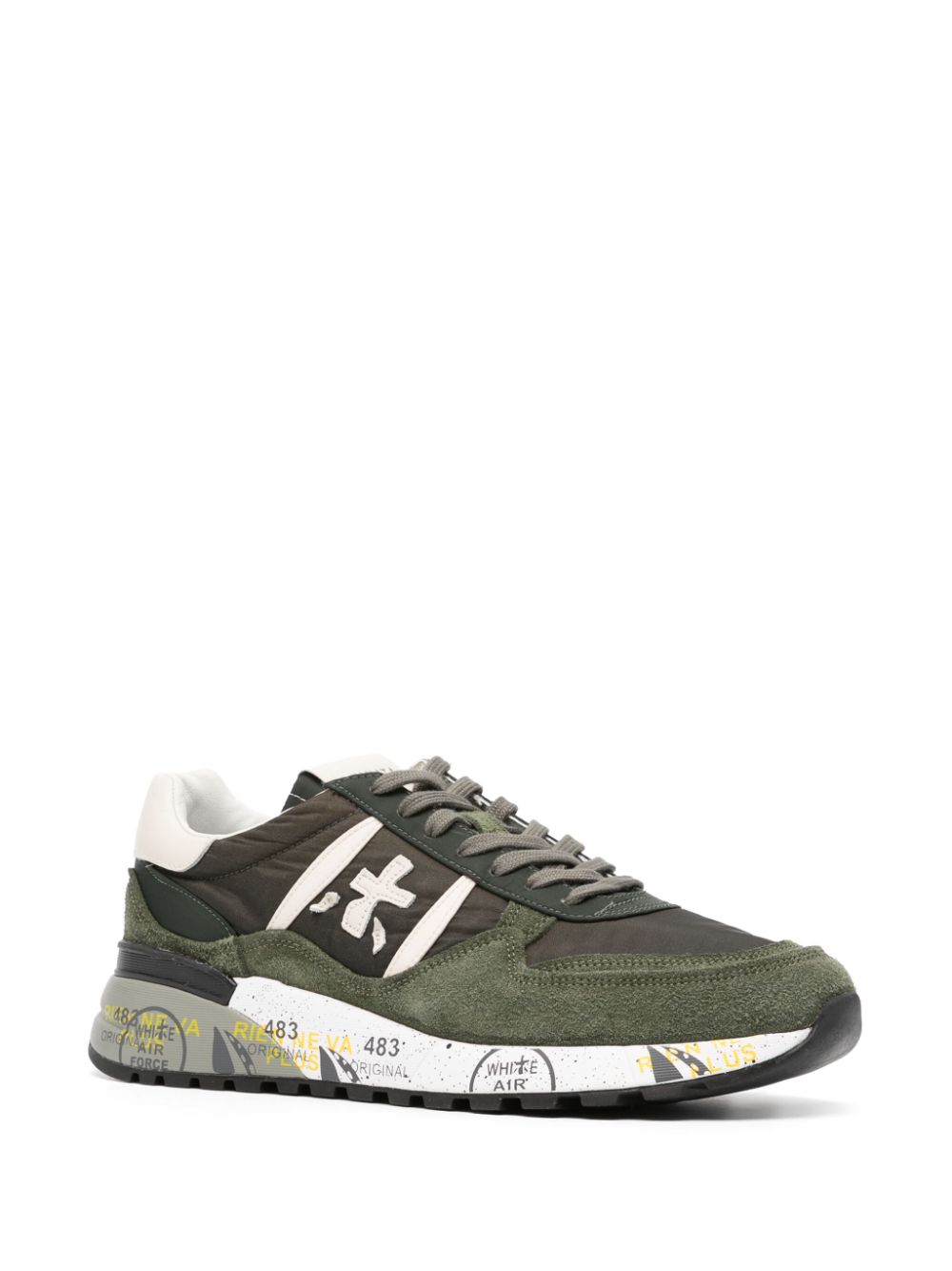 Premiata Landeck suede sneakers - Groen