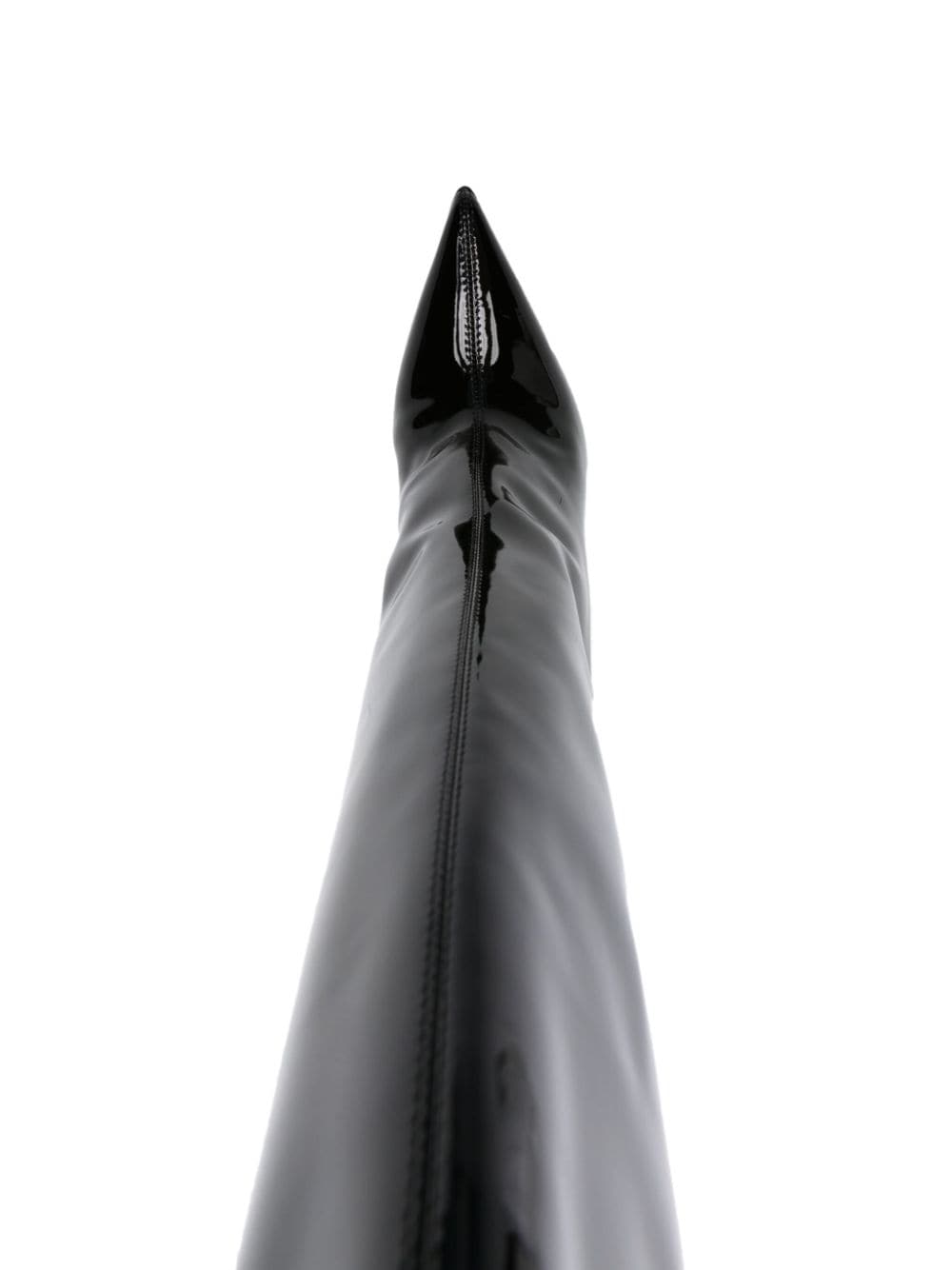 Shop Le Silla 125mm Leather Knee-length Boots In Black