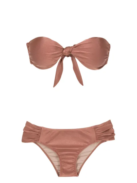 Adriana Degreas Orquidea Vintage strapless bikini