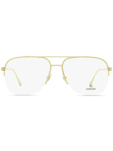 OMEGA EYEWEAR lentes estilo piloto sin armazón