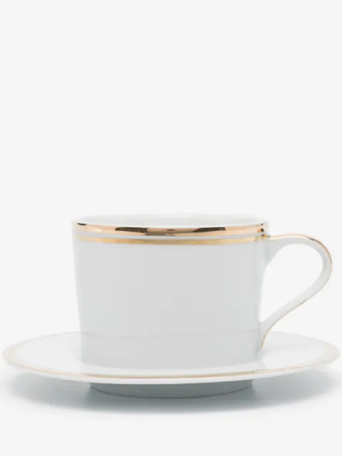 Ralph Lauren Home Wilshire porcelain tea cup and saucer