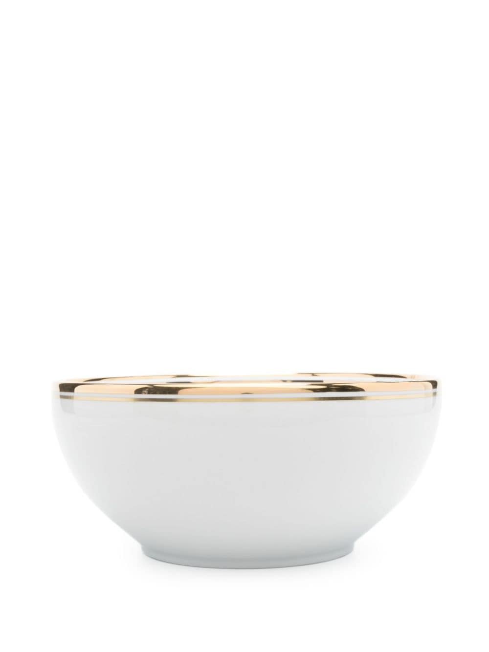 Shop Ralph Lauren Wilshire Porcelain Serving Bowl (24.8cm X 10.8cm) In White