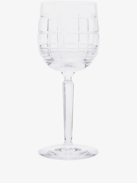 Ralph Lauren Home Hudson Plaid wine glass