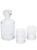 Ralph Lauren Home Hudson Plaid glass gift set - White