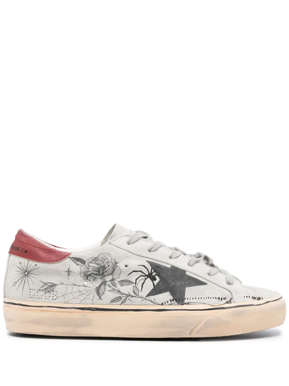 Golden Goose x Dr Woo Super-Star suede sneakers White