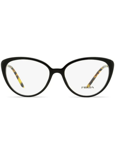 Prada Eyewear lunettes de vue 06W à monture papillon