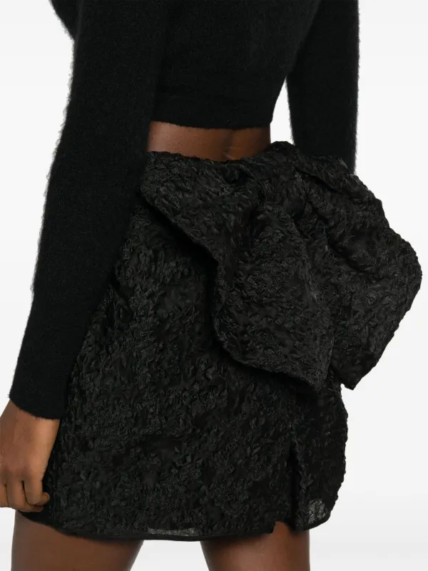 CECILIE BAHNSEN Vailis ミニスカート Cecilie Bahnsen Vailis ミニスカート | ブラック | FARFETCH JP