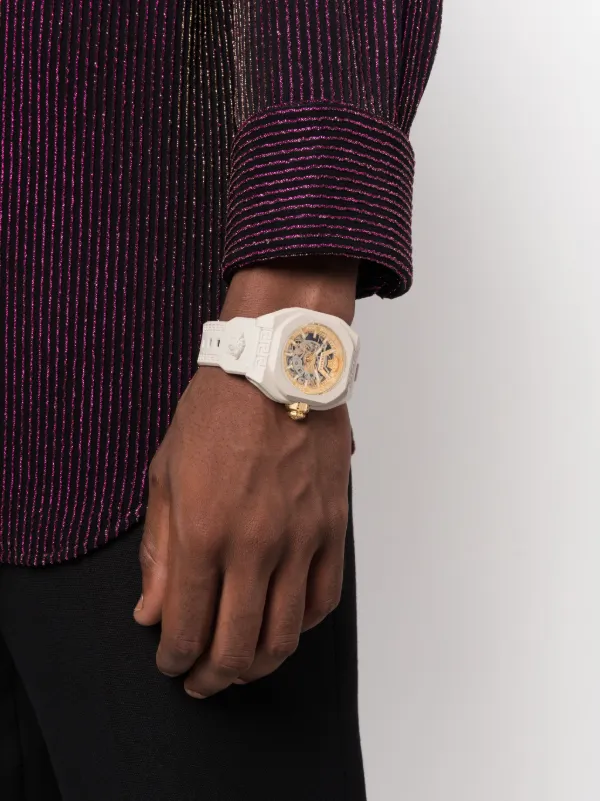 Versace skeleton watch outlet