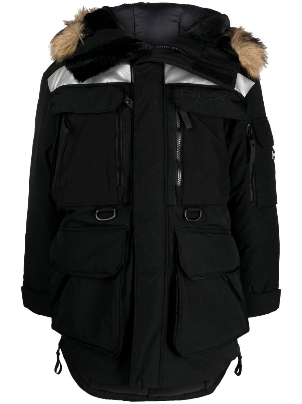 RLX Ralph Lauren Artctic padded parka coat - Nero