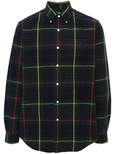Polo Ralph Lauren camisa oxford con cuadros estampados