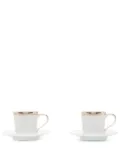 Ralph Lauren Home Wilshire porcelain espresso set (set of two) - White