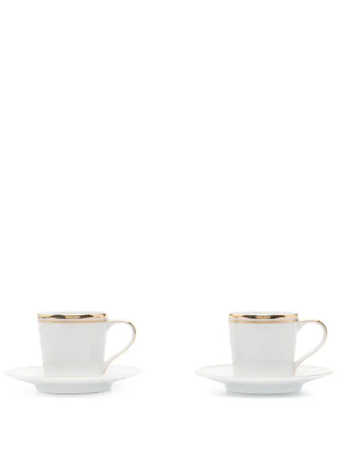 Ralph Lauren Home Wilshire porcelain espresso set (set of 2)