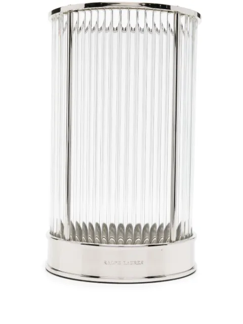 Ralph Lauren Home small Allen glass candle holder (27.9 cm x 15.2 cm)