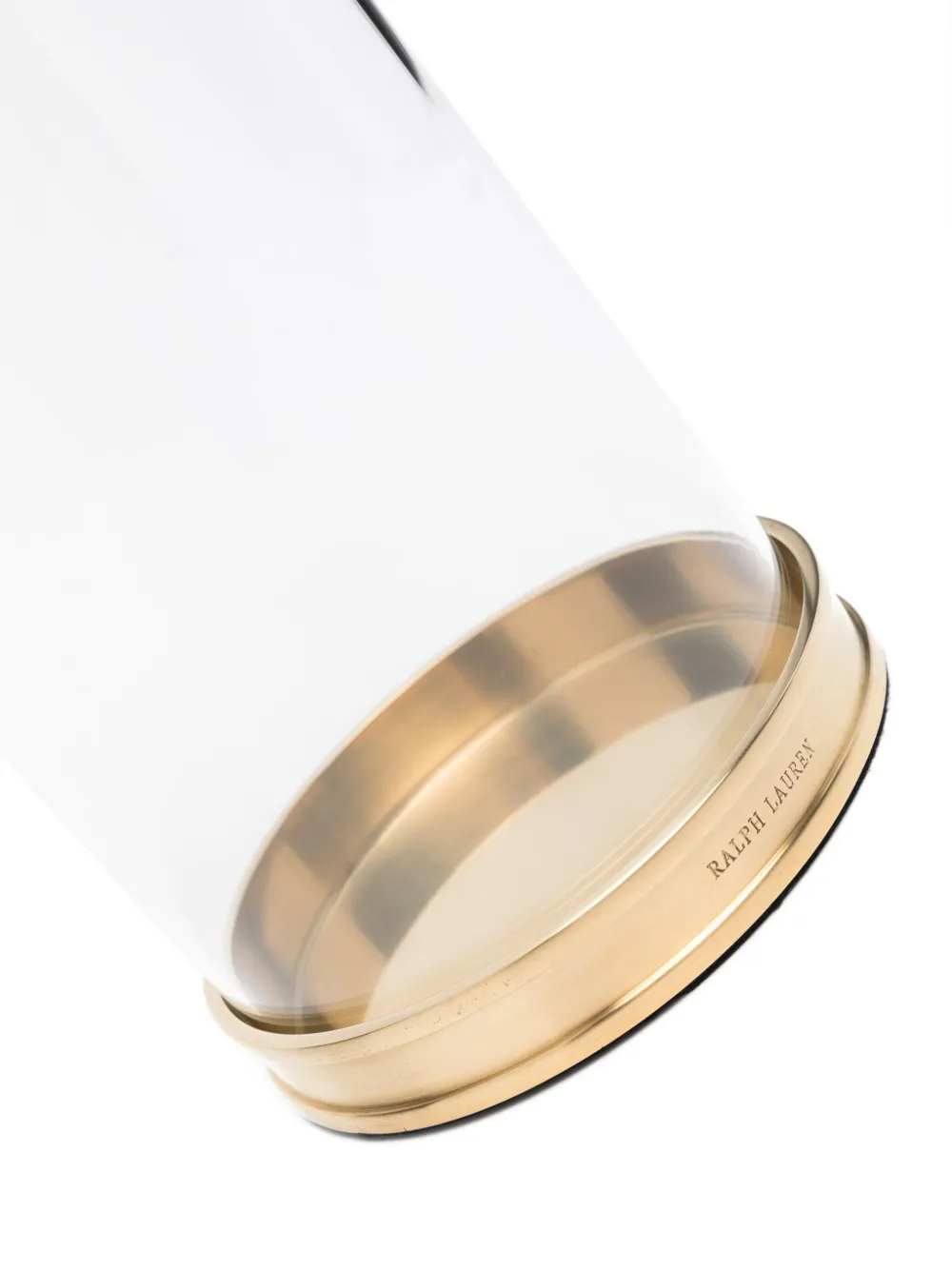 Polo Ralph Lauren Mini Hurricane Candle Holder In Silver