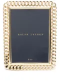 Ralph Lauren Home Blake 5X7 chain-trim frame - Gold
