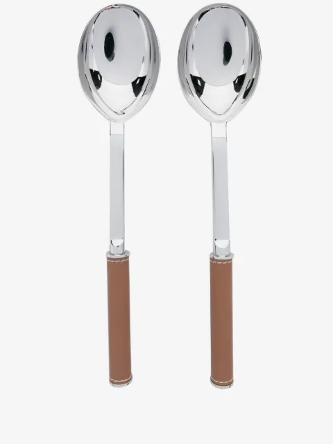 Ralph Lauren Home serveurs à salade Wyatt en acier inoxydable (lot de deux)