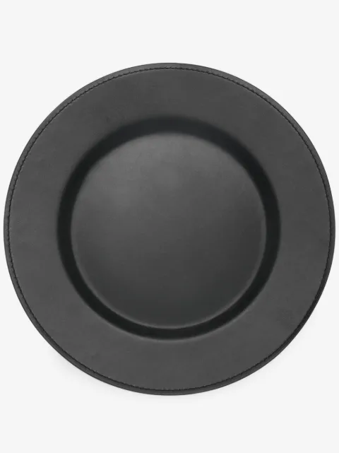 Ralph Lauren Home Wyatt leather charger plate