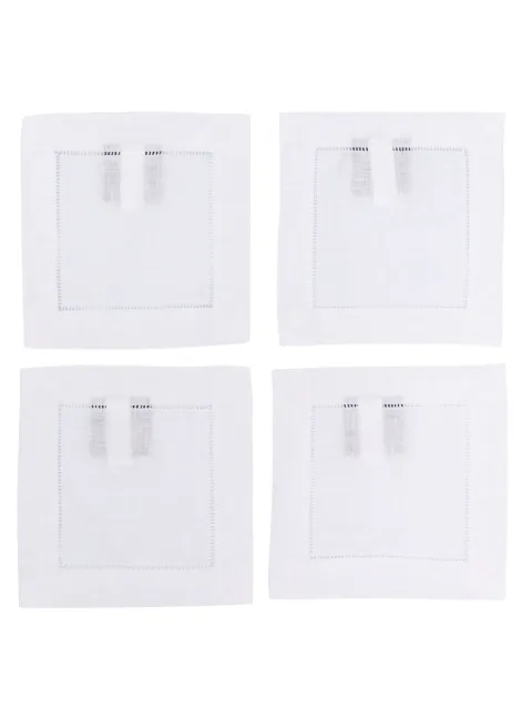 Ralph Lauren Home Kenmore Cocktailservietten aus Leinen (4er-Set)