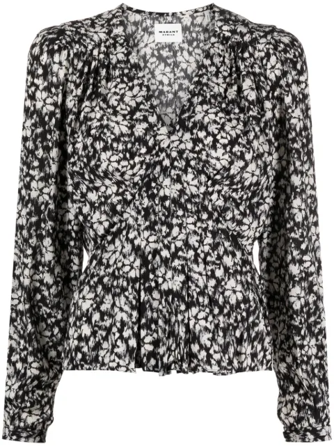 MARANT ÉTOILE blusa Eddy con estampado floral