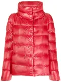 Herno funnel-neck padded jacket - Red