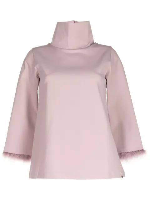 Herno Resort contrast-trim knitted top