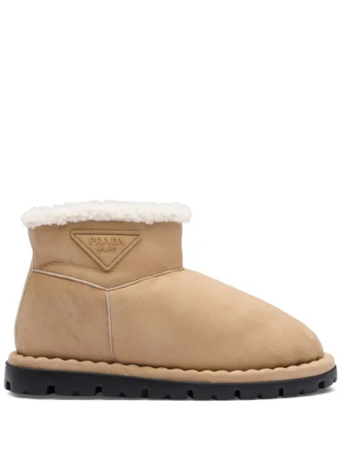 Prada Stiefeletten mit Logo