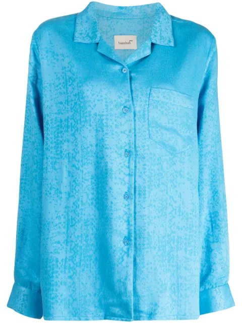 Bambah camisa con acabado texturizado