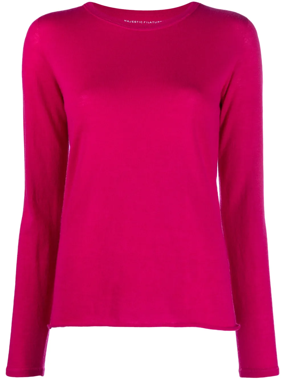 Majestic Filatures Kasjmier trui Roze