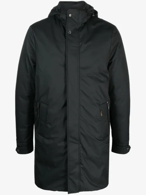 Moorer Vermont detachable-hood down jacket